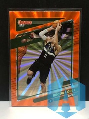 2021-22 Donruss Basketball Brook Lopez Milwaukee Bucks Orange Holo Laser #88
